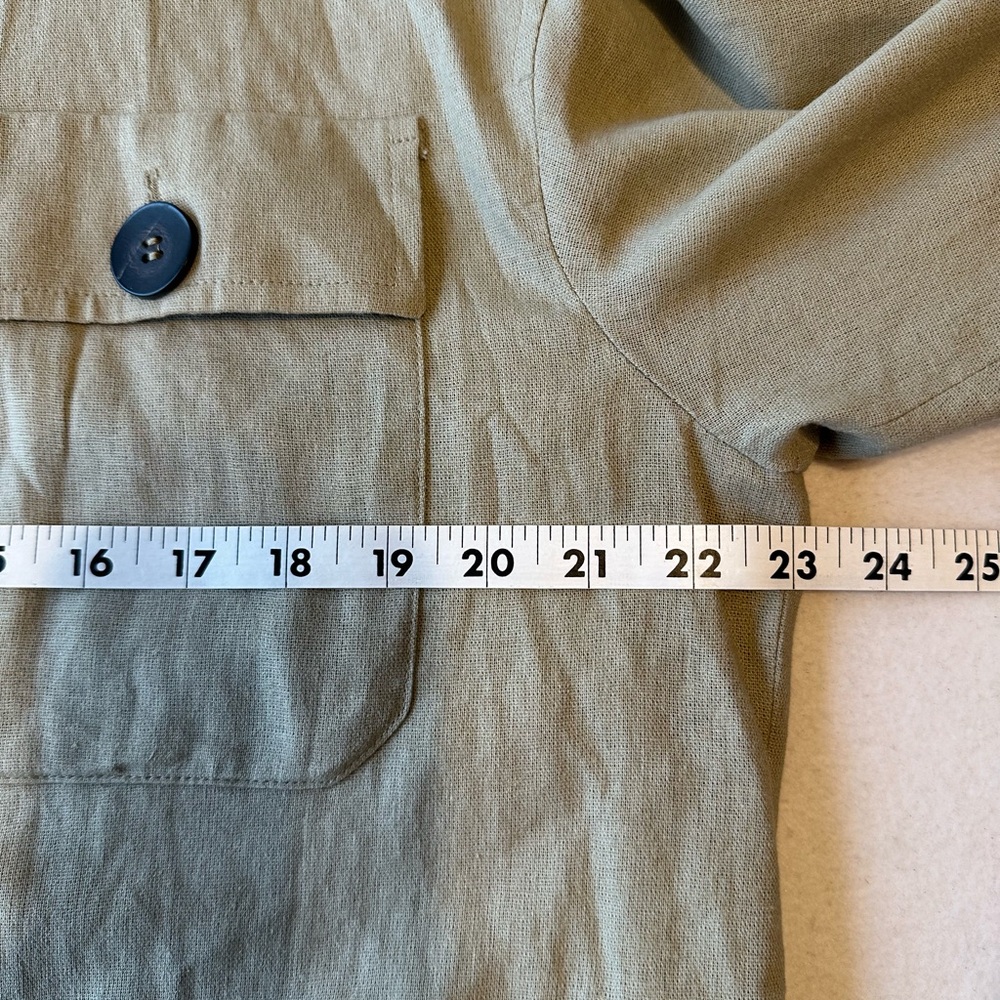 Zara Women's Utility Jacket in Tan - Picture 5 of 9